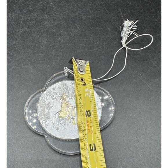 1985 Hallmark Owner Don and Adele Hall “Family Employee” Christmas Ornament -6D - Picture 4 of 6